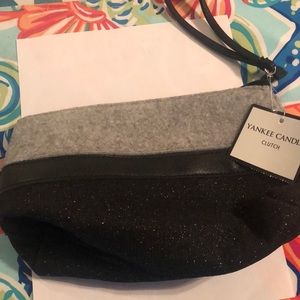 NWT Yankee candle clutch bag